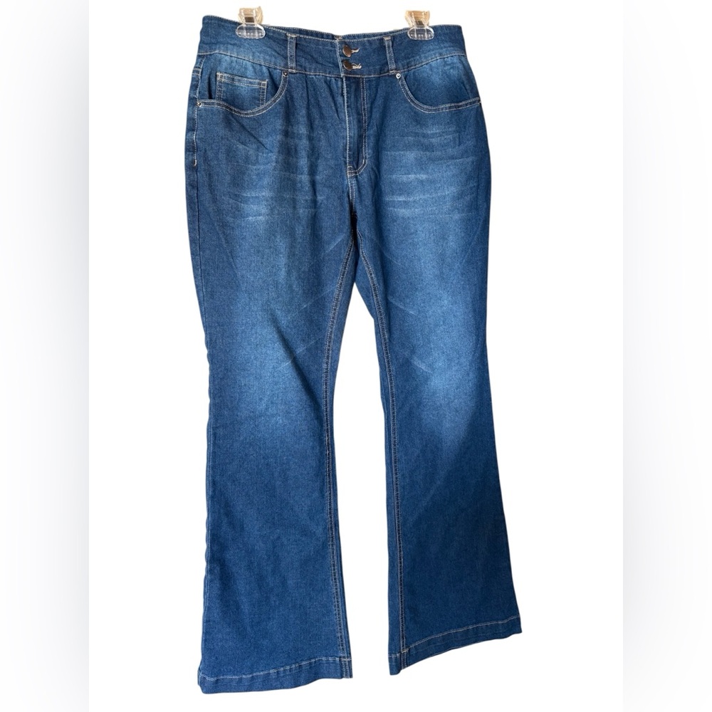 Women's Blue Flare Jeans
